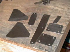 Steel plate parts