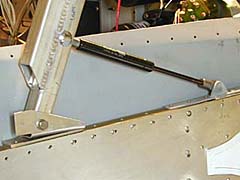 Canopy frame hinge